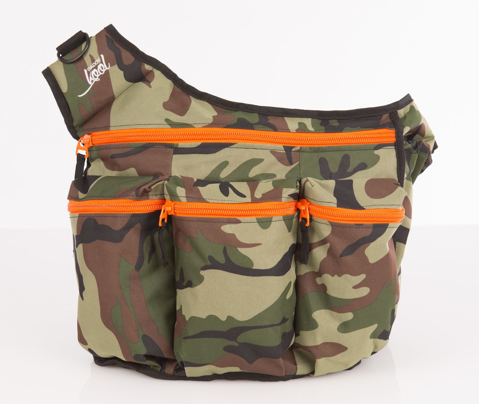 camo nappy bag
